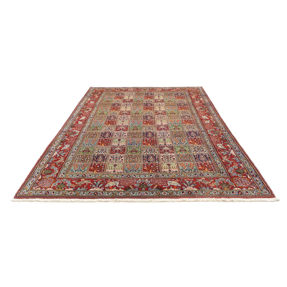 Tapis persan - Classique - 290 x 199 cm - rouge