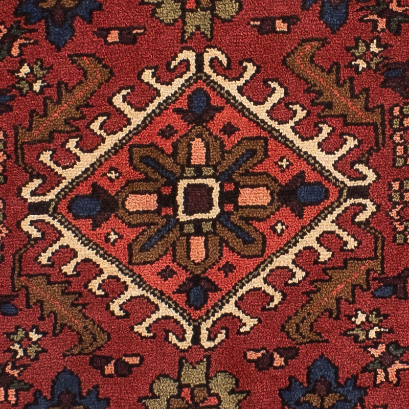 Tapis de couloir Tapis persan - Nomadic - 297 x 78 cm - rouge foncé