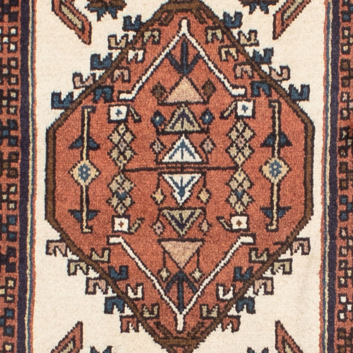 Tapis de couloir Tapis persan - Nomadic - 276 x 69 cm - beige