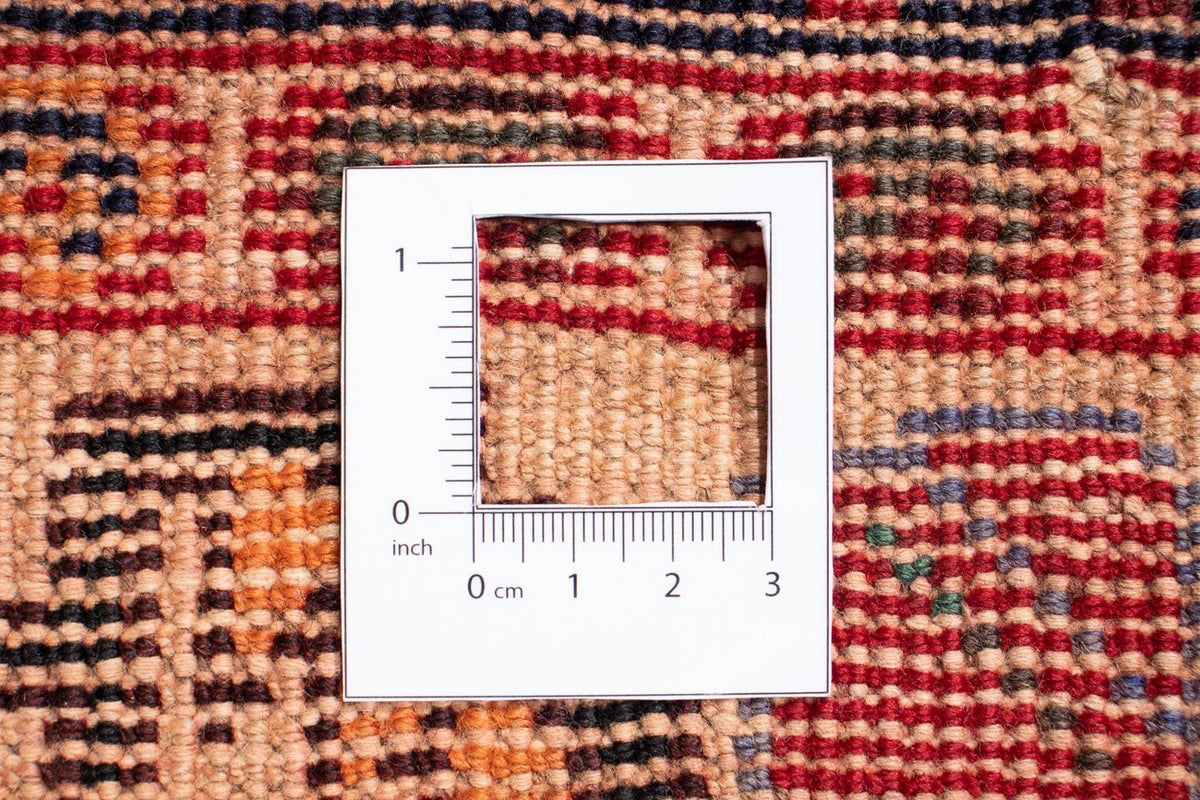 Tapis persan - Nomadic - 310 x 201 cm - rouge foncé