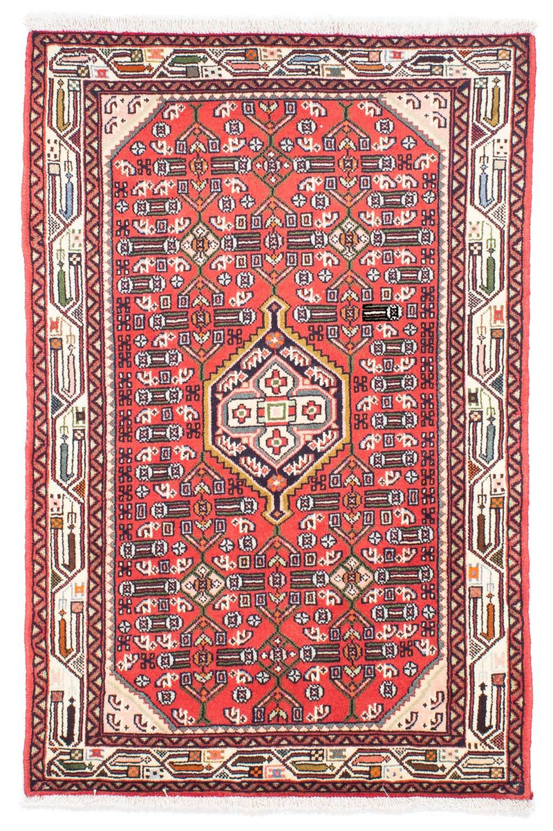 Tapis persan - Nomadic - 148 x 102 cm - rouge