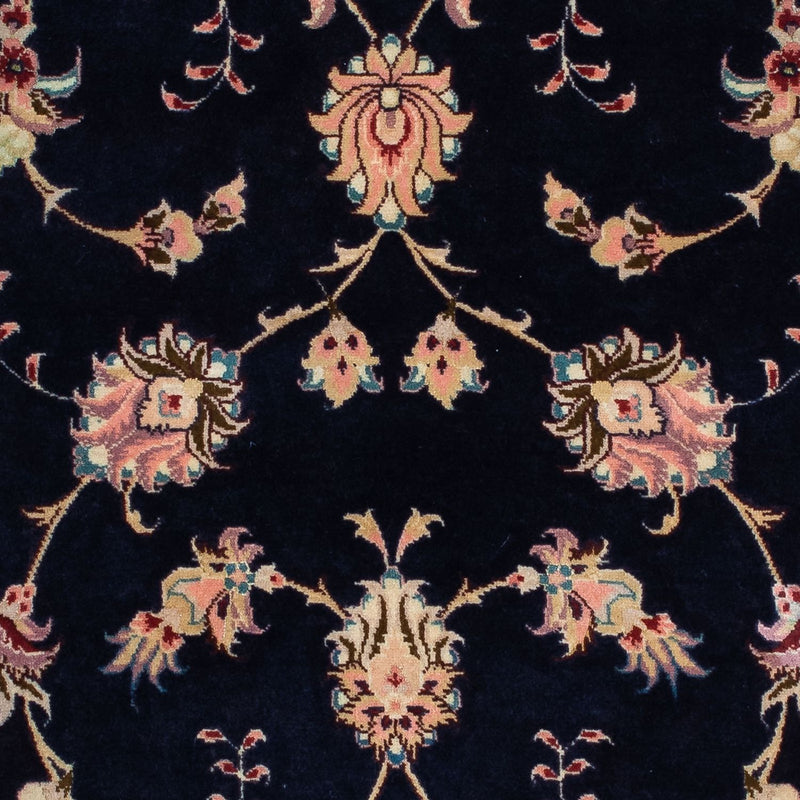 Tapis de couloir Tapis persan - Tabriz - Royal - 200 x 74 cm - bleu foncé
