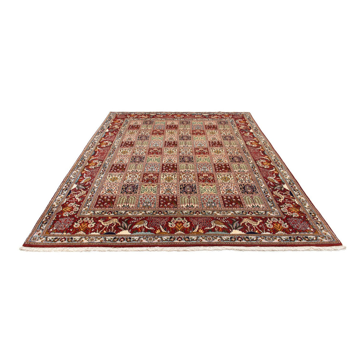 Tapis persan - Classique - 300 x 200 cm - rouge foncé