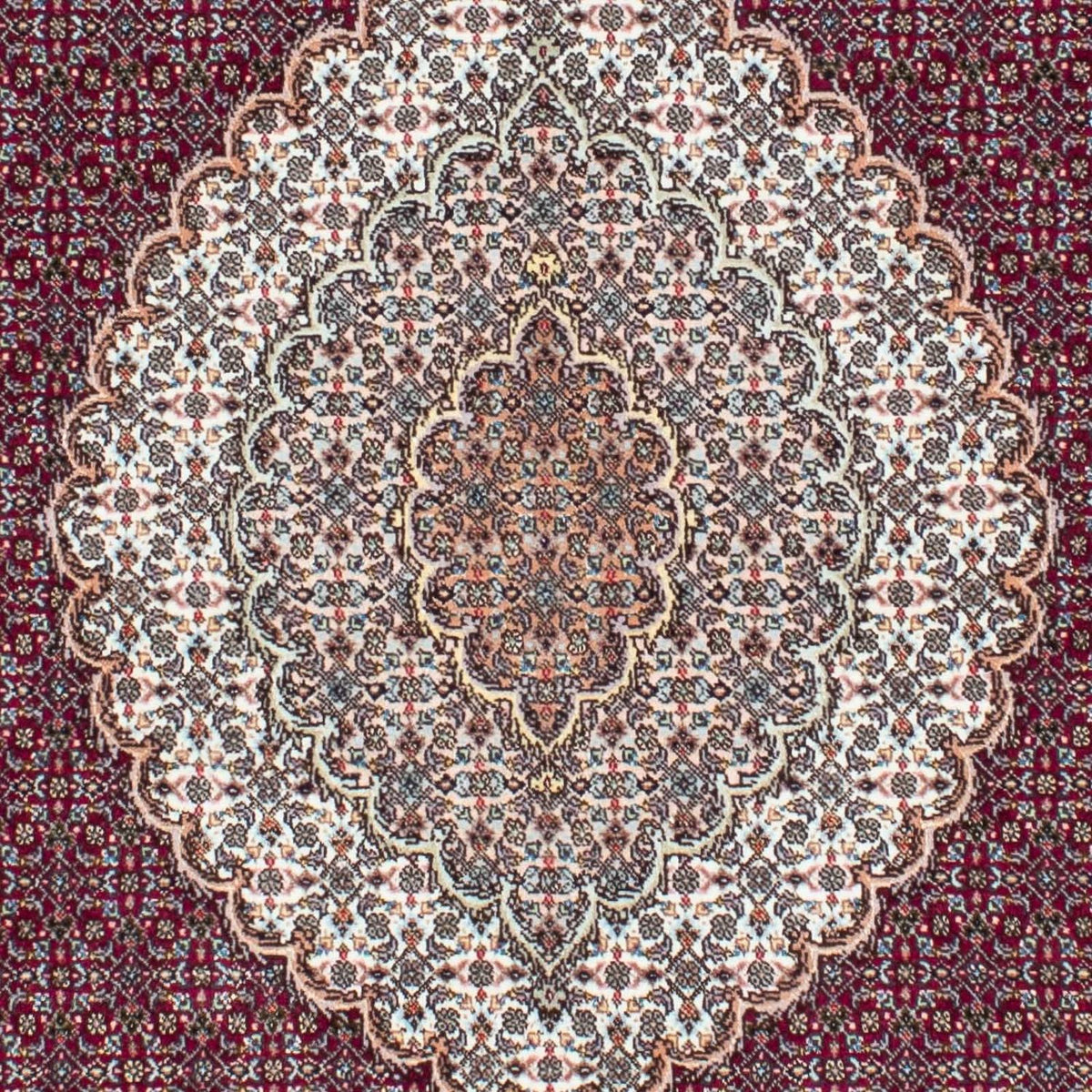 Tapis persan - Tabriz - 208 x 150 cm - rouge foncé