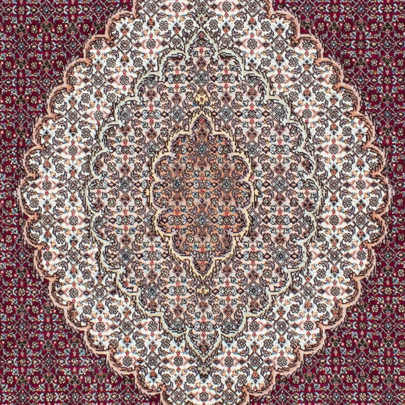 Tapis persan - Tabriz - 208 x 150 cm - rouge foncé