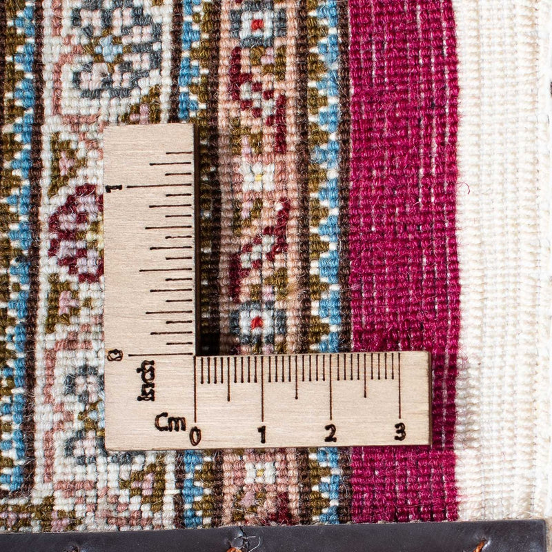 Tapis persan - Tabriz - 208 x 150 cm - rouge foncé