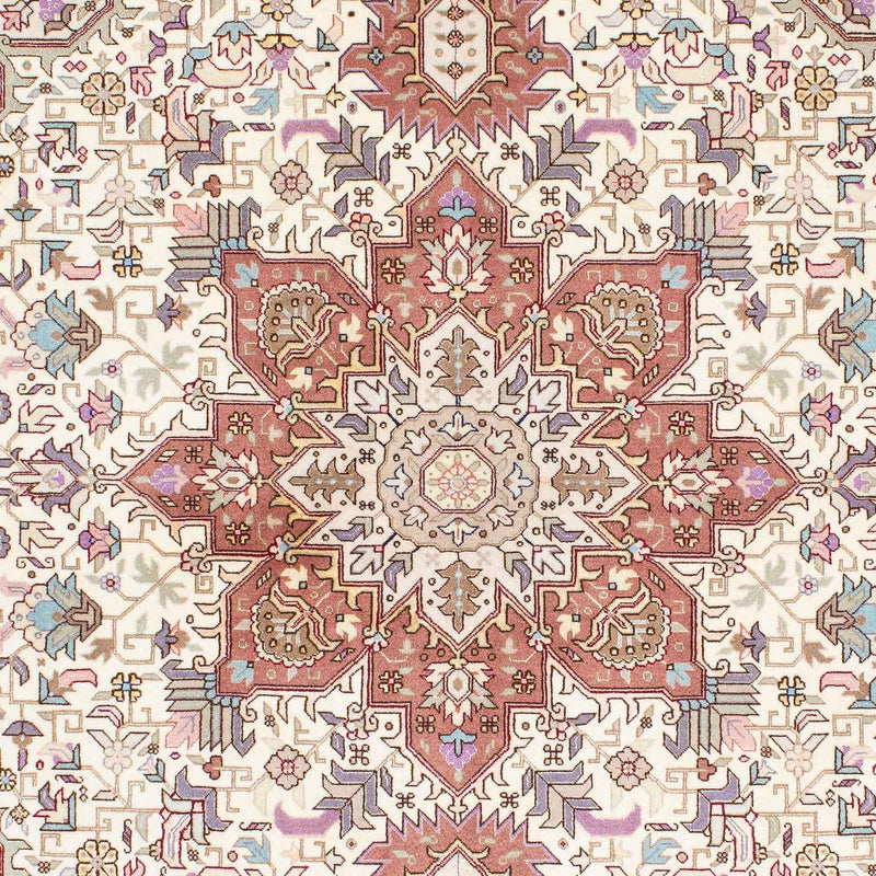Tapis persan - Tabriz - Royal - 205 x 150 cm - beige