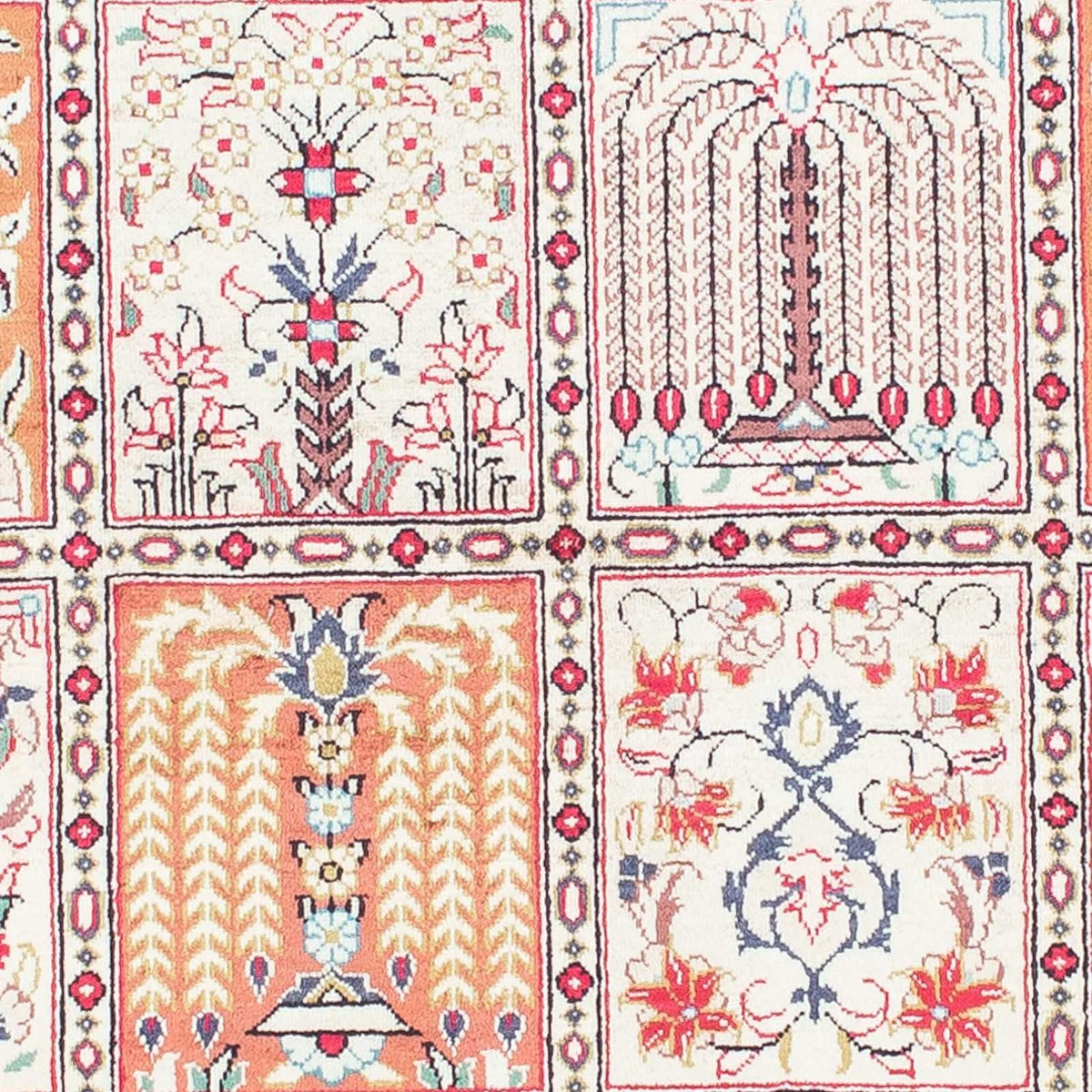 Tapis persan - Ghom - 150 x 100 cm - multicolore