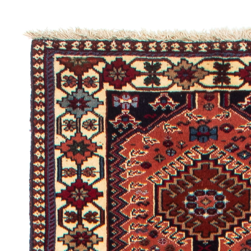 Tapis de couloir Tapis persan - Nomadic - 380 x 75 cm - rouge clair