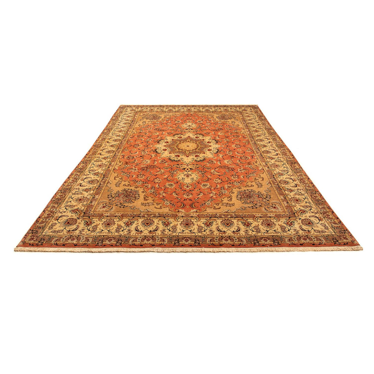 Tapis persan - Tabriz - Royal - 353 x 246 cm - rouille