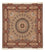 Tapis persan - Tabriz - Royal carré - 206 x 204 cm - multicolore