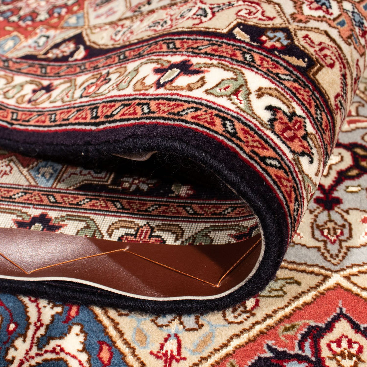 Tapis persan - Tabriz - Royal carré - 206 x 204 cm - multicolore