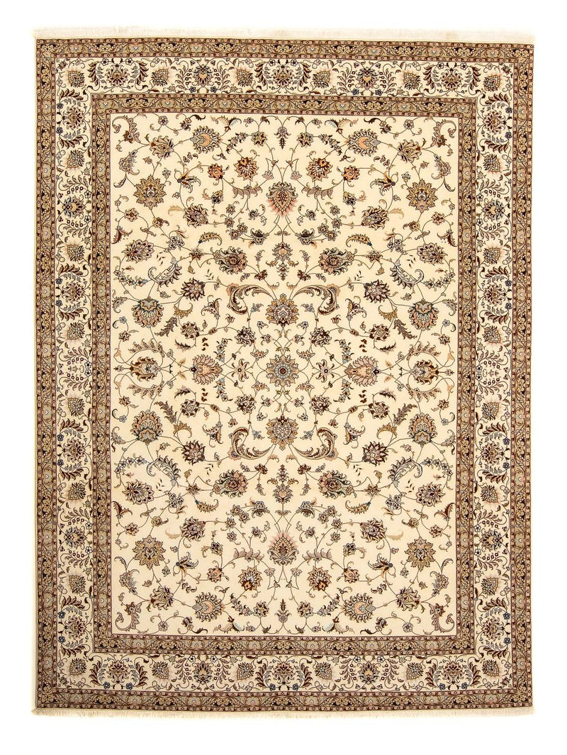 Tapis persan - Tabriz - Royal - 357 x 247 cm - beige