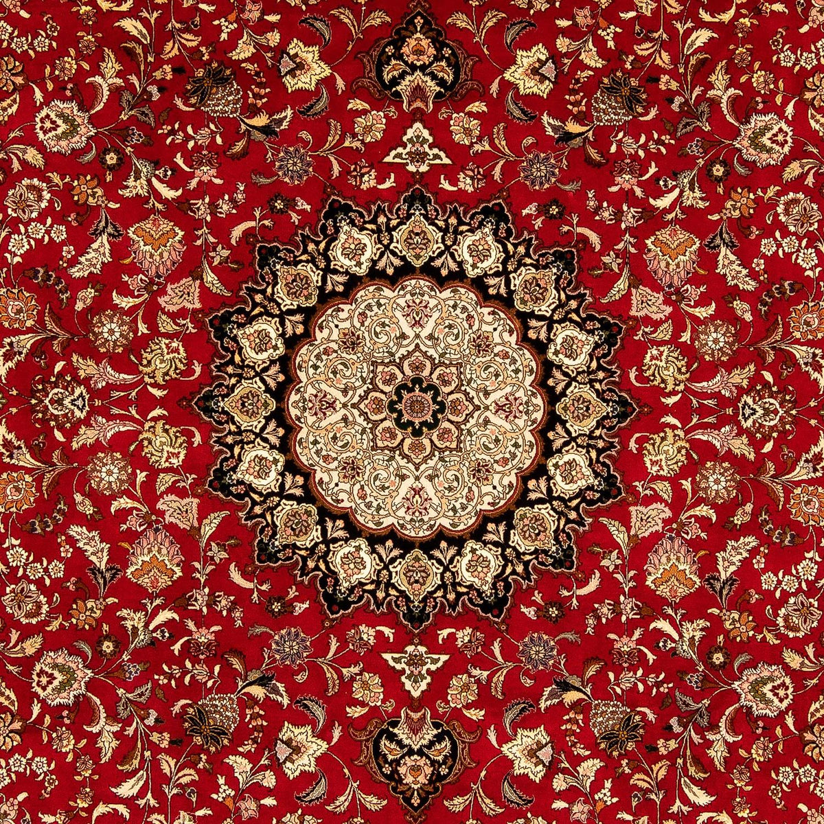 Tapis persan - Tabriz - Royal - 356 x 253 cm - rouge