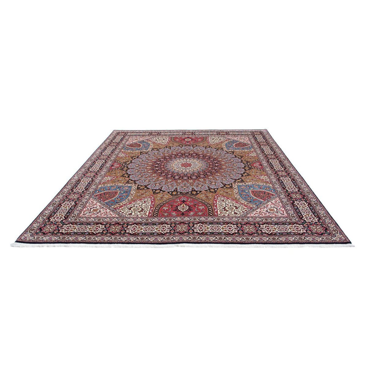 Tapis persan - Tabriz - Royal - 303 x 256 cm - multicolore