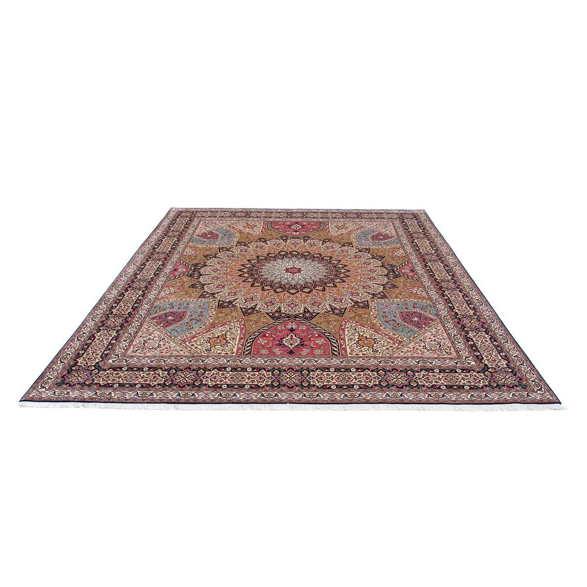 Tapis persan - Tabriz - Royal - 293 x 254 cm - multicolore