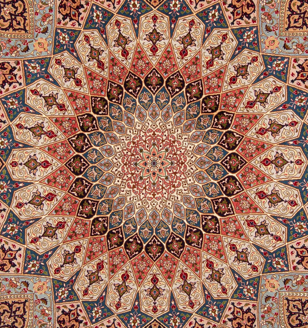 Tapis persan - Tabriz - Royal - 255 x 204 cm - multicolore