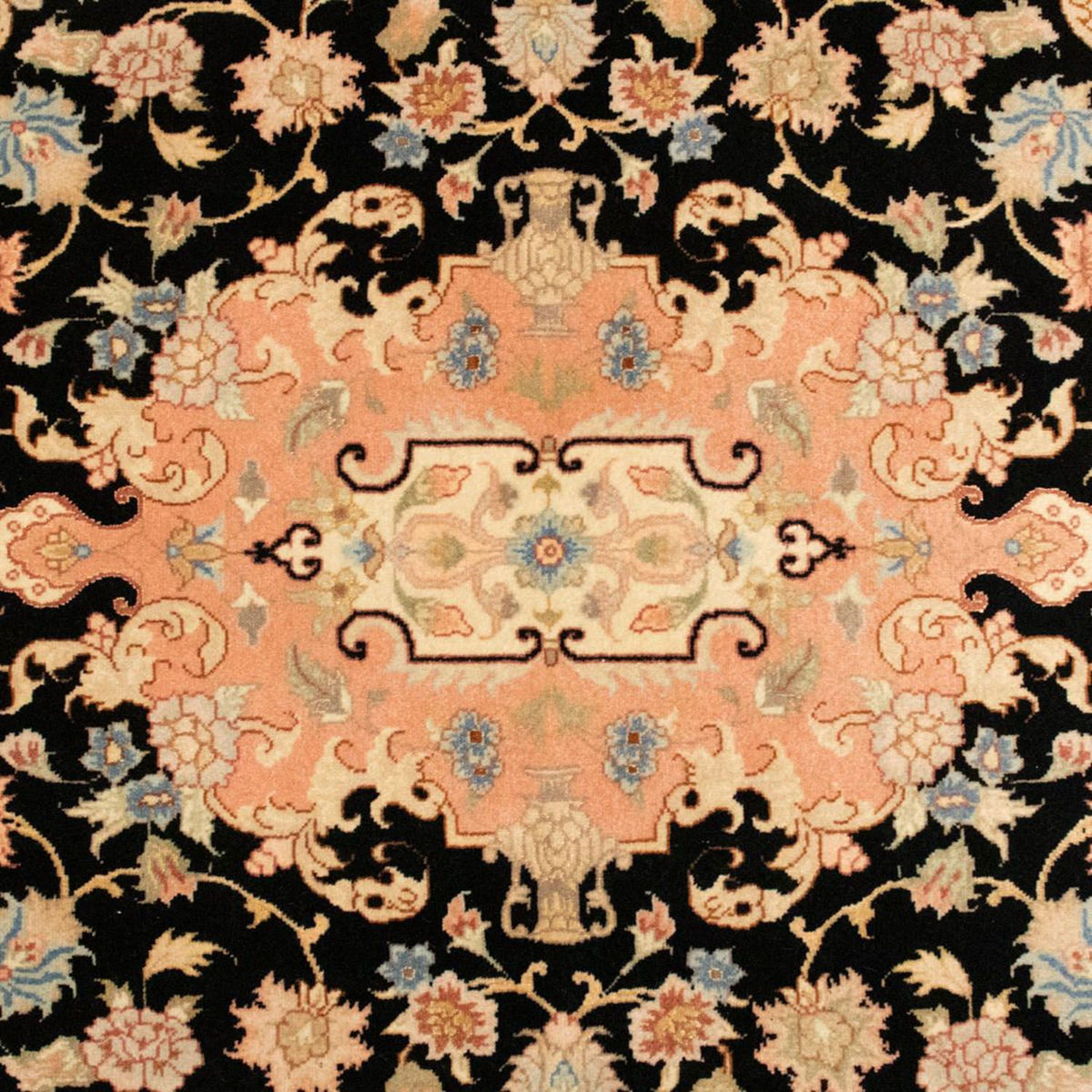 Tapis persan - Tabriz - Royal - 158 x 100 cm - noir