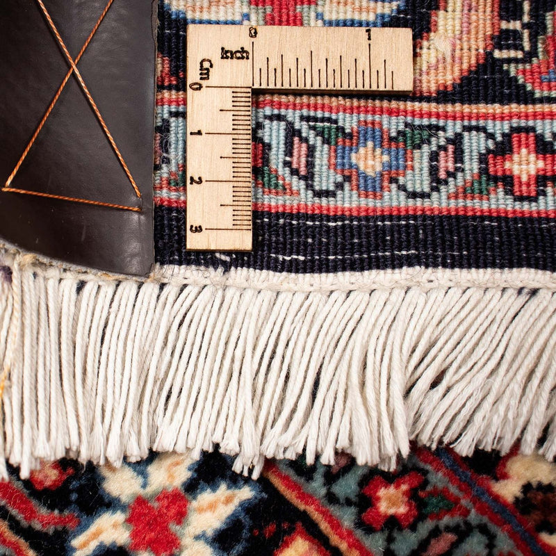 Tapis persan - Bidjar carré  - 204 x 201 cm - rouge foncé