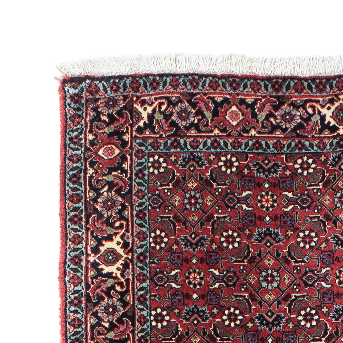 Tapis persan - Bidjar - 193 x 176 cm - rouge
