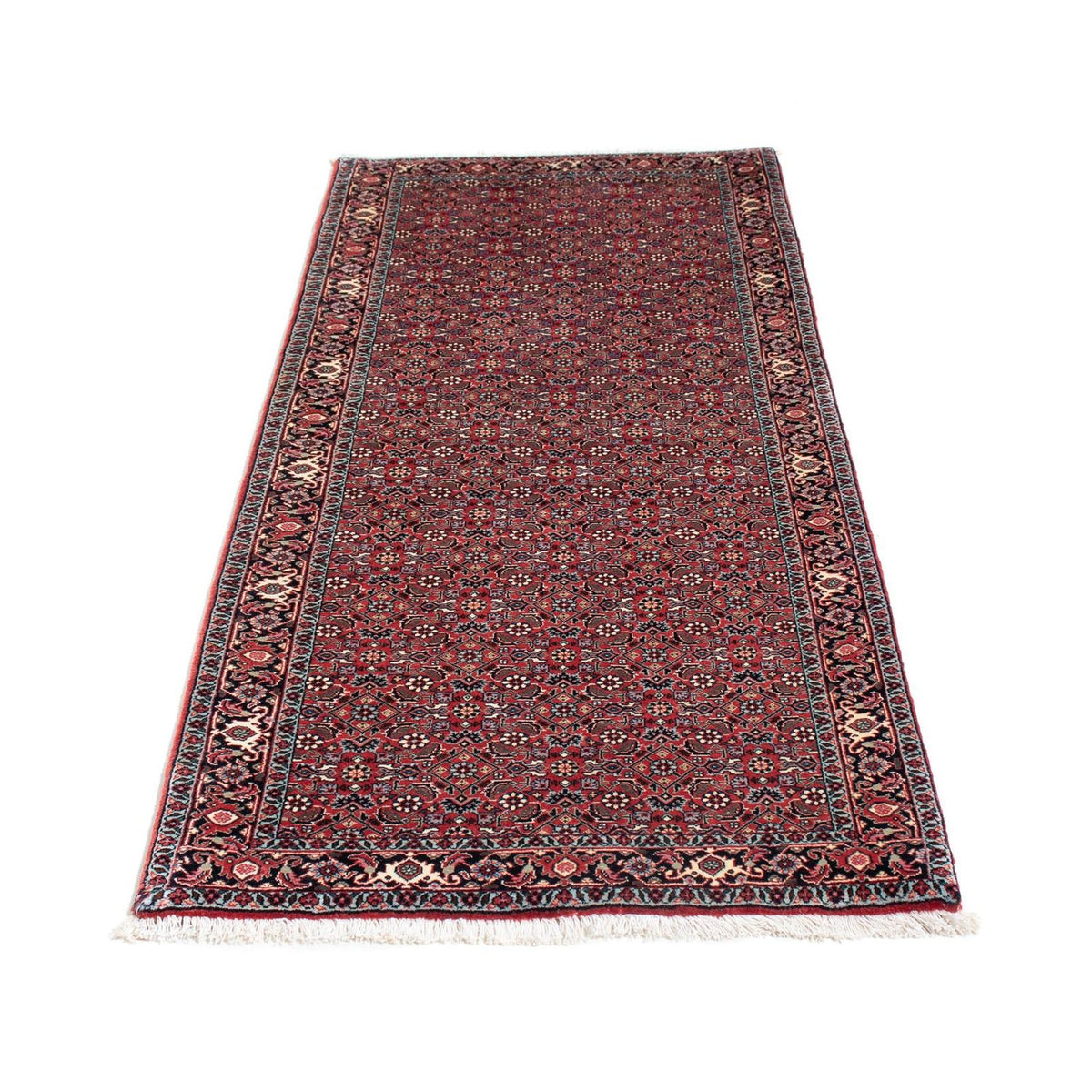 Tapis persan - Bidjar - 193 x 176 cm - rouge