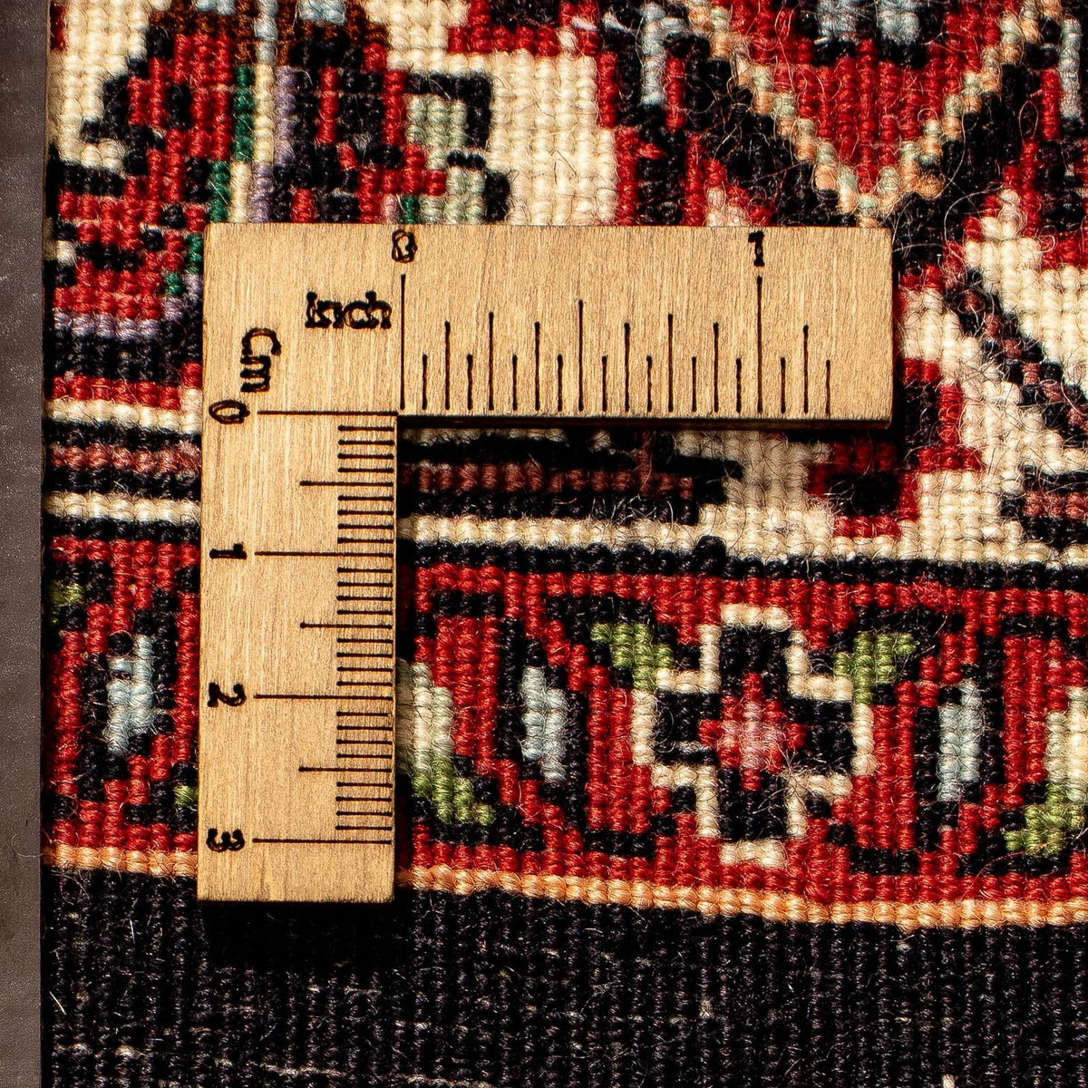 Tapis de couloir Tapis persan - Bidjar - 292 x 80 cm - multicolore