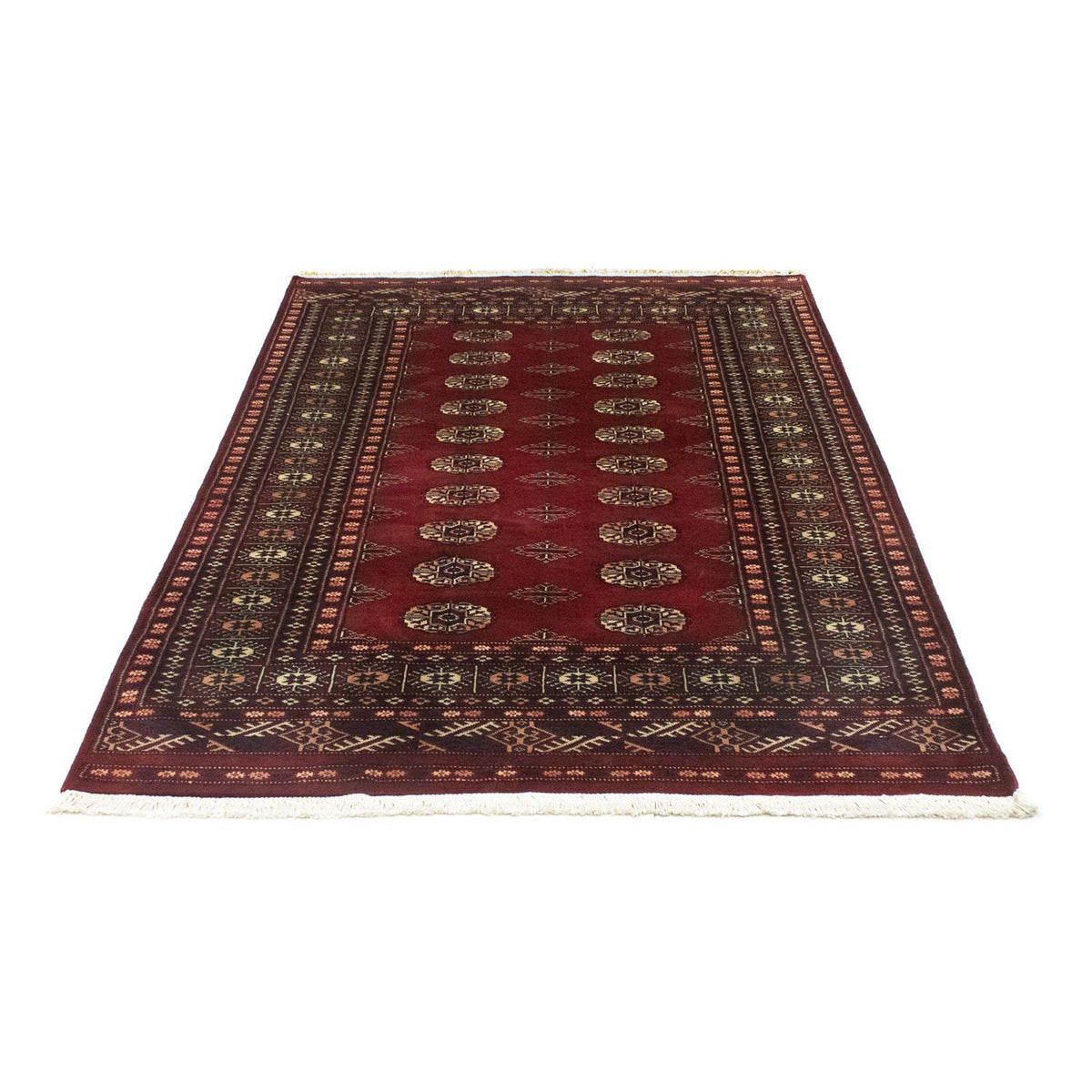Tapis afghan - Boukhara - 182 x 123 cm - rouge