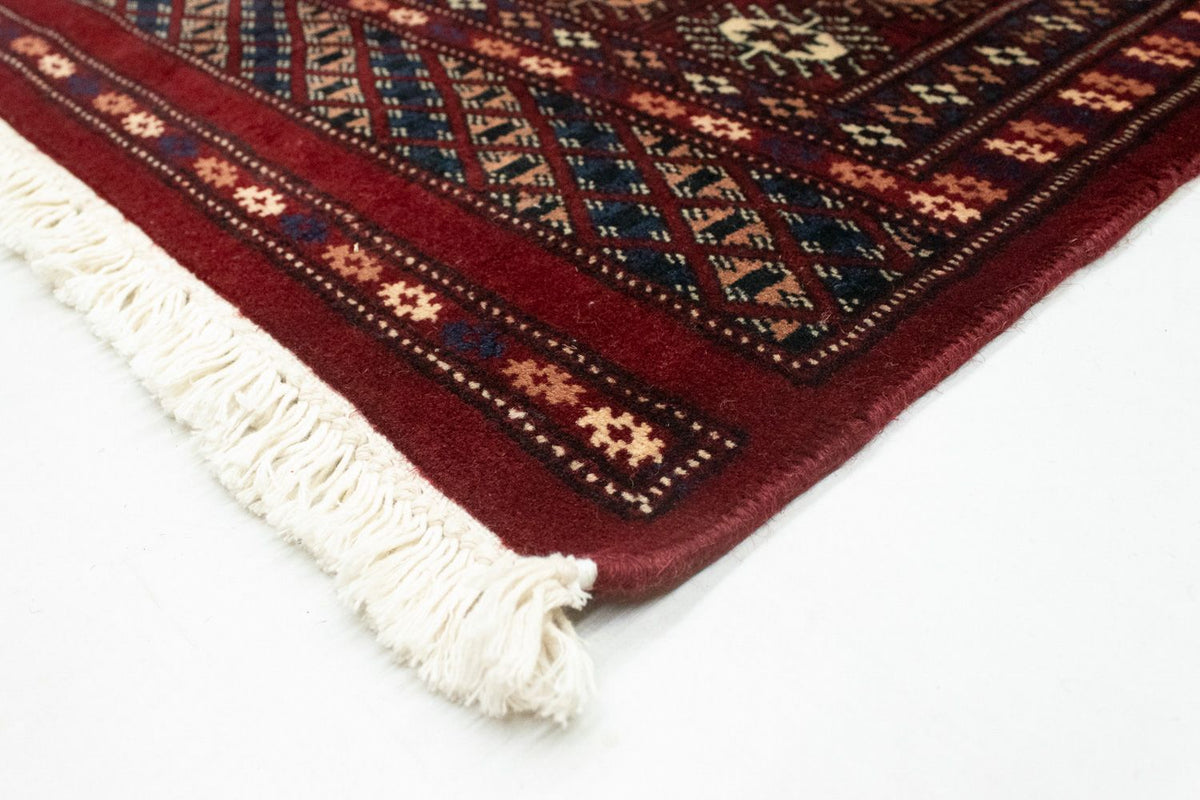 Tapis afghan - Boukhara - 178 x 122 cm - rouge