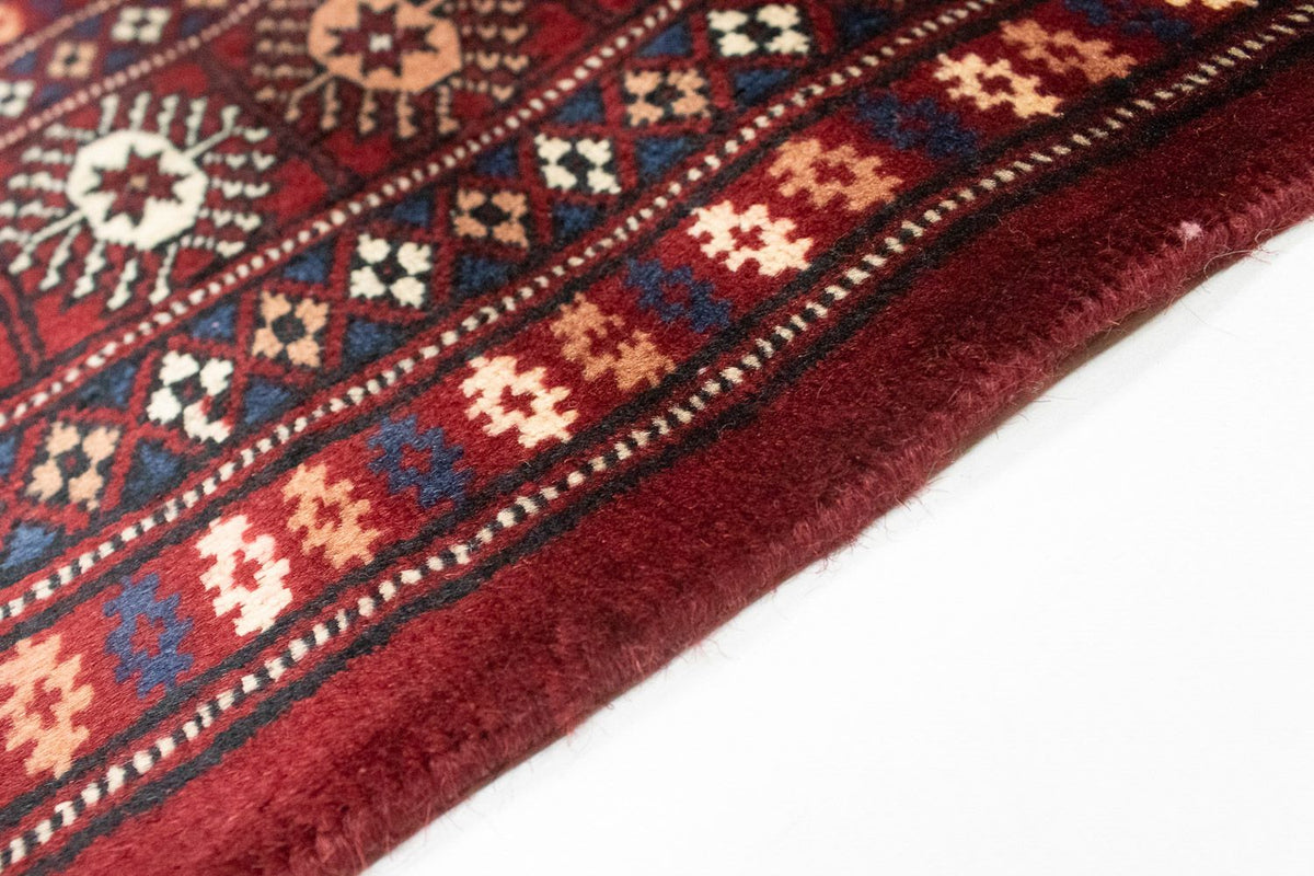 Tapis afghan - Boukhara - 178 x 122 cm - rouge