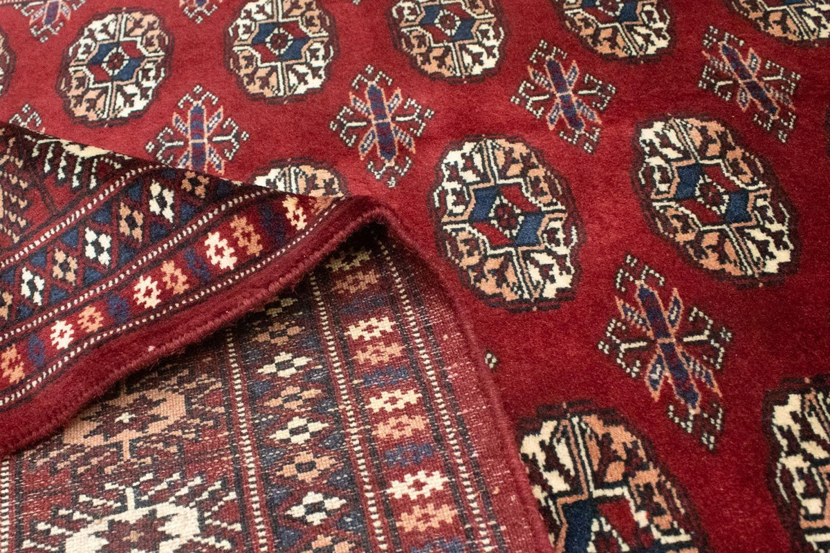 Tapis afghan - Boukhara - 178 x 122 cm - rouge