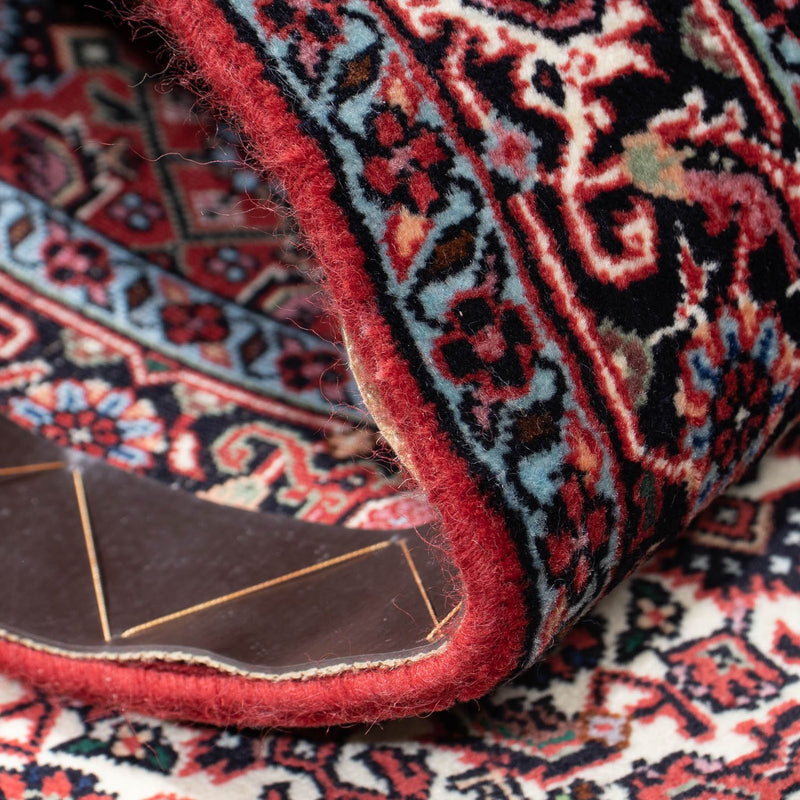 Tapis de couloir Tapis persan - Bidjar - 205 x 73 cm - rouge