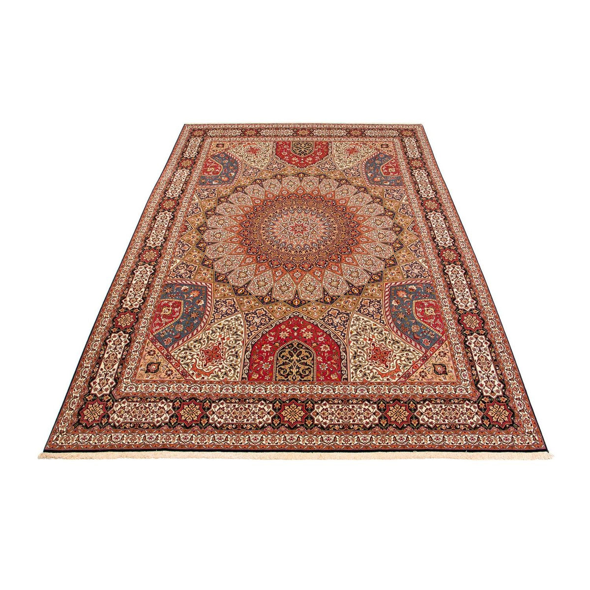 Tapis persan - Tabriz - Royal - 408 x 300 cm - multicolore