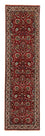 Tapis de couloir Tapis persan - Bidjar - 298 x 83 cm - rouge foncé
