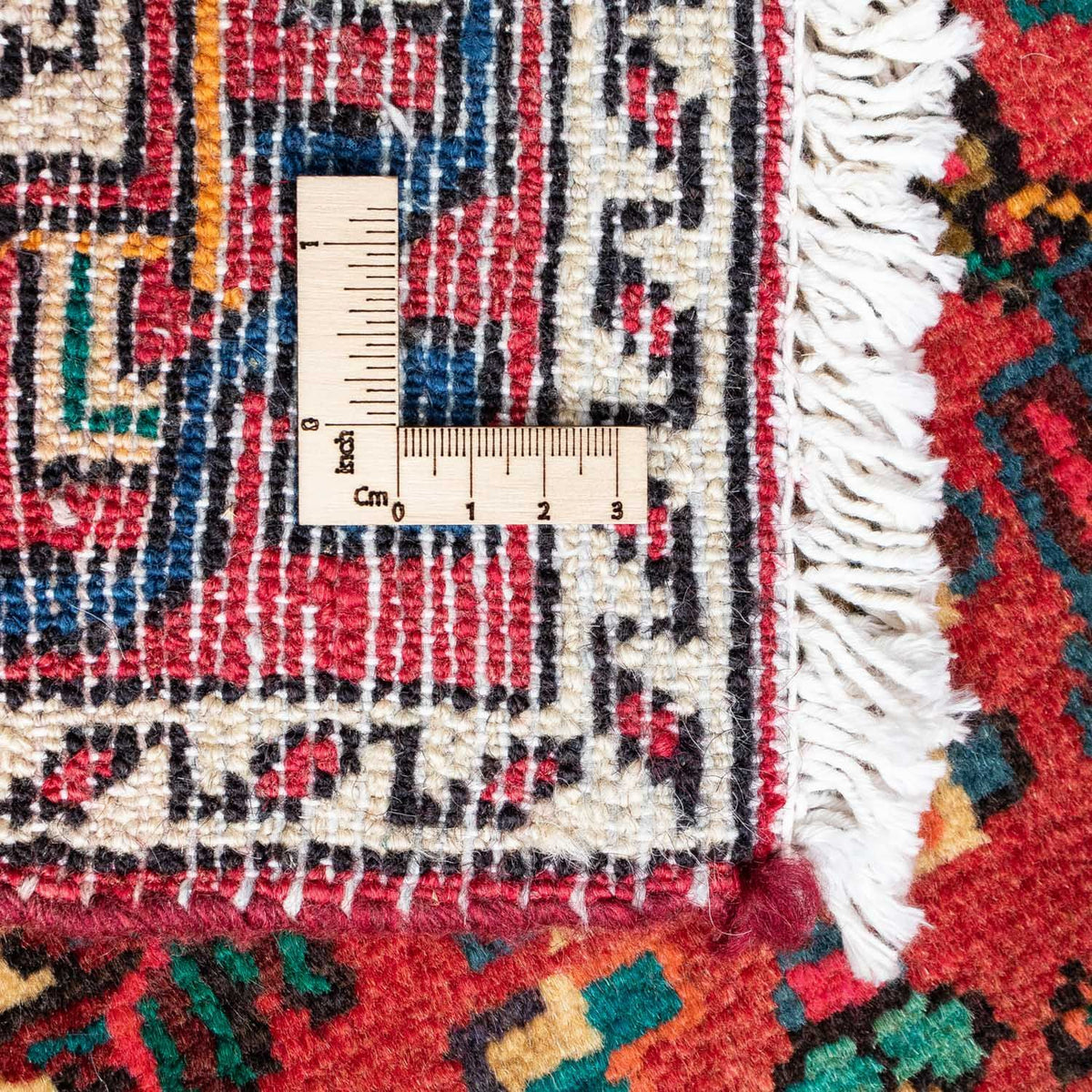 Tapis persan - Nomadic - 125 x 88 cm - rouge