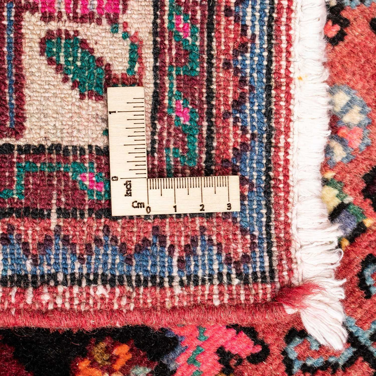 Tapis persan - Nomadic - 116 x 81 cm - rouge clair