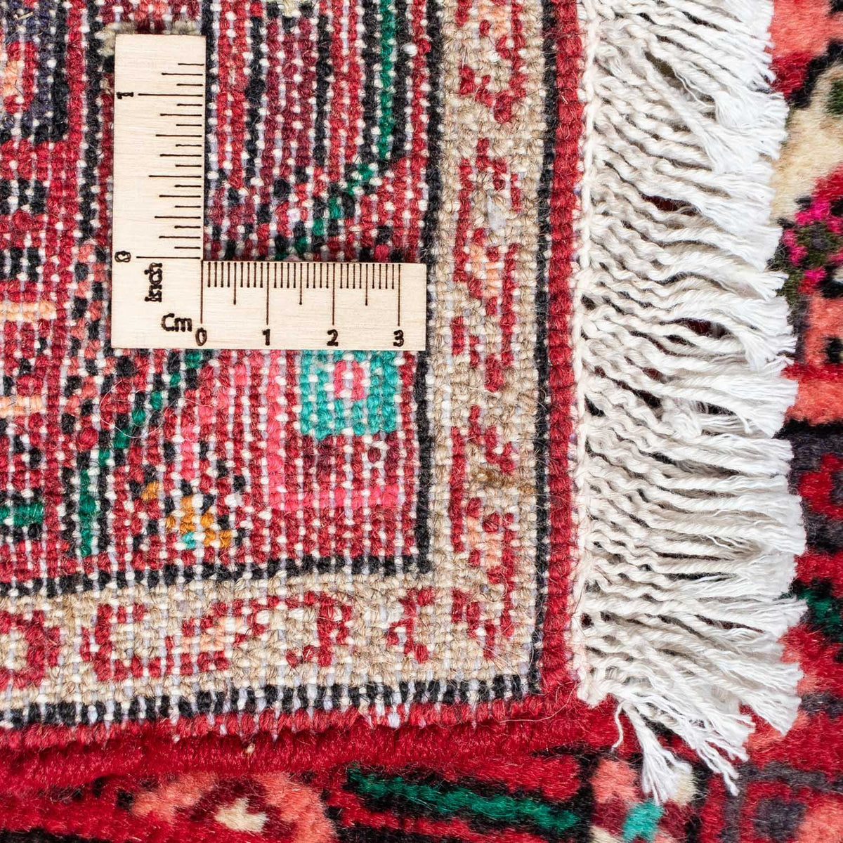 Tapis persan - Nomadic - 130 x 75 cm - rouge clair
