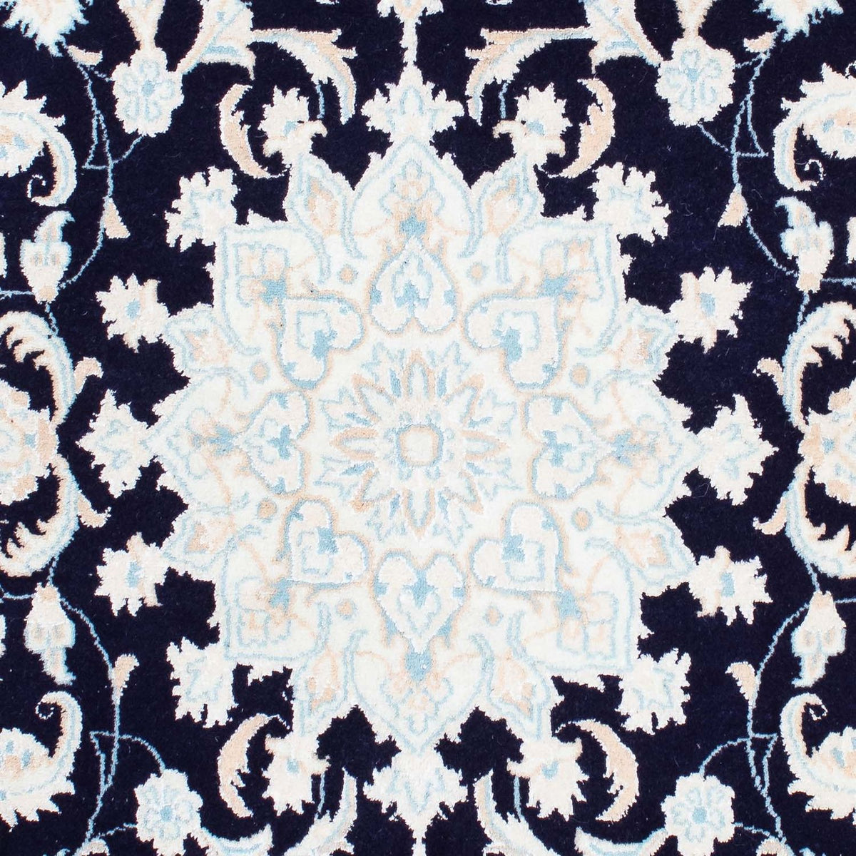 Tapis persan - Nain - Royal - 204 x 123 cm - beige
