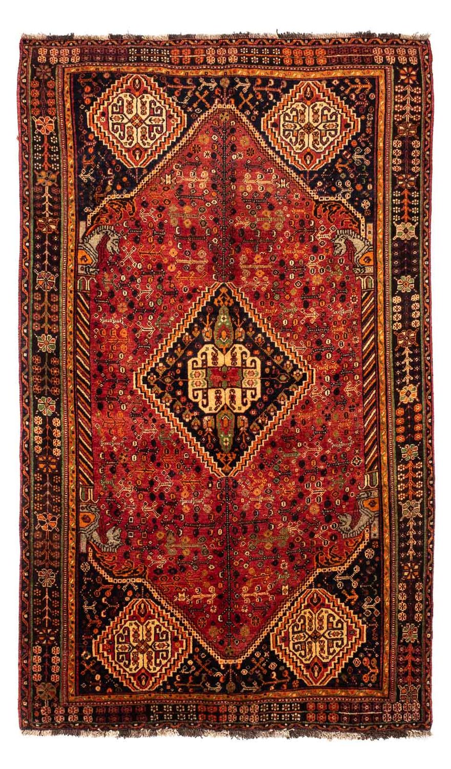 Tapis persan - Nomadic - 268 x 157 cm - rouge foncé