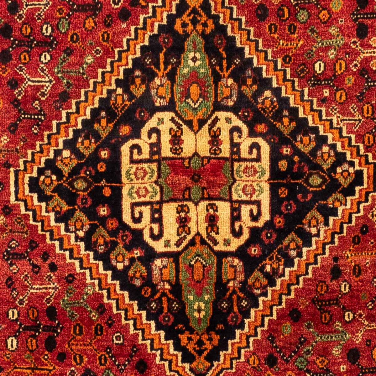 Tapis persan - Nomadic - 268 x 157 cm - rouge foncé