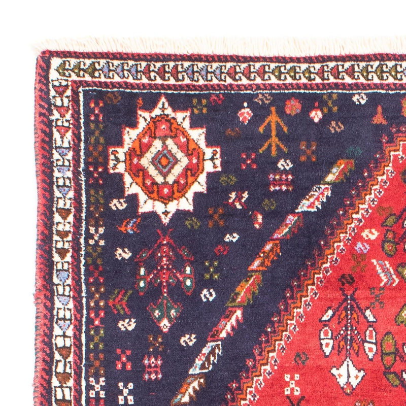 Tapis persan - Nomadic - 147 x 107 cm - bleu foncé