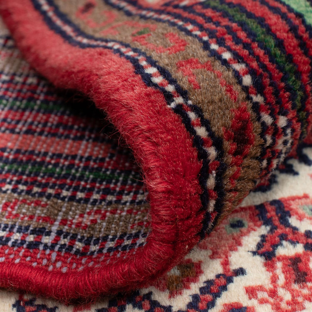 Tapis persan - Nomadic - 126 x 80 cm - beige