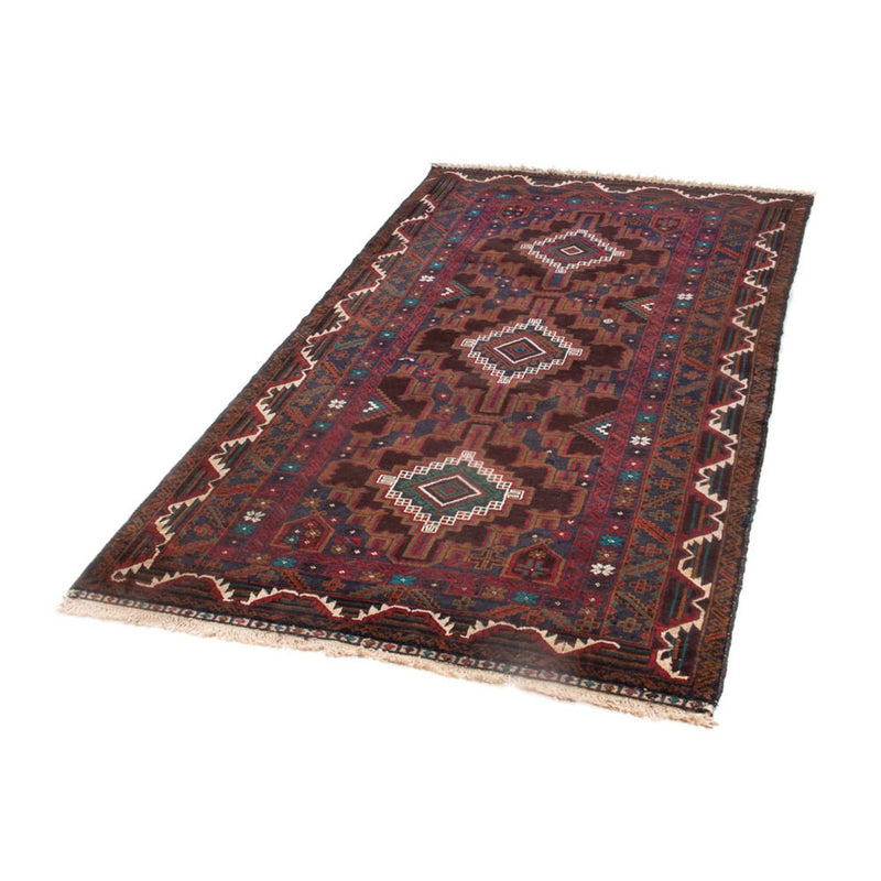Tapis de couloir Tapis Belutsch - 194 x 105 cm - rouille