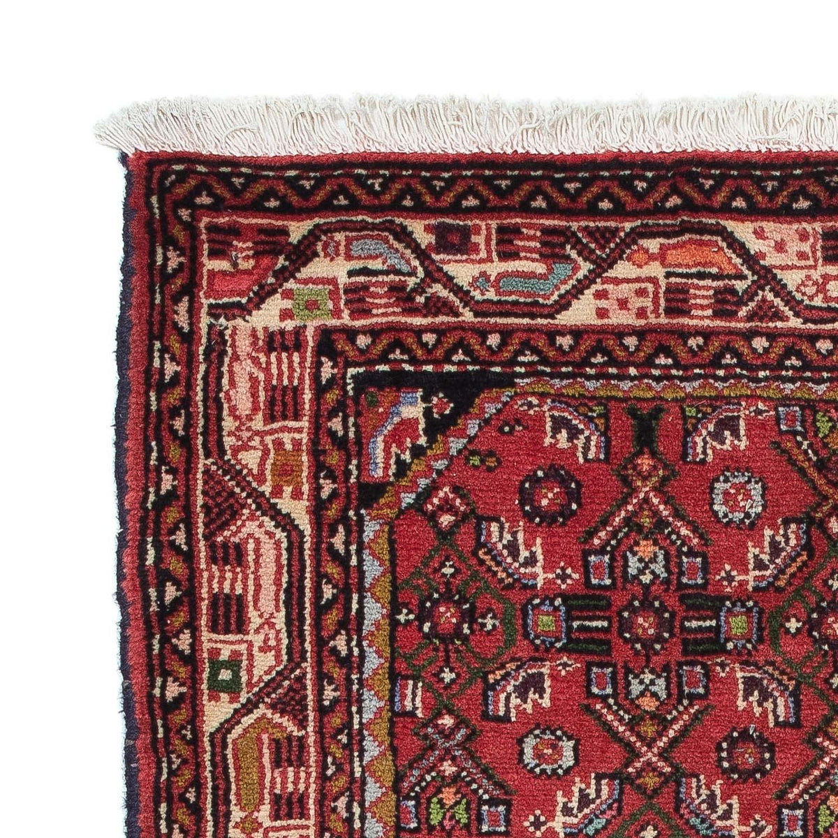 Tapis persan - Nomadic - 128 x 79 cm - rouge