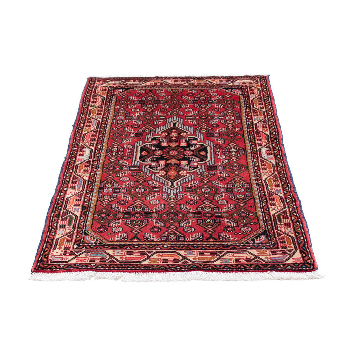Tapis persan - Nomadic - 128 x 79 cm - rouge