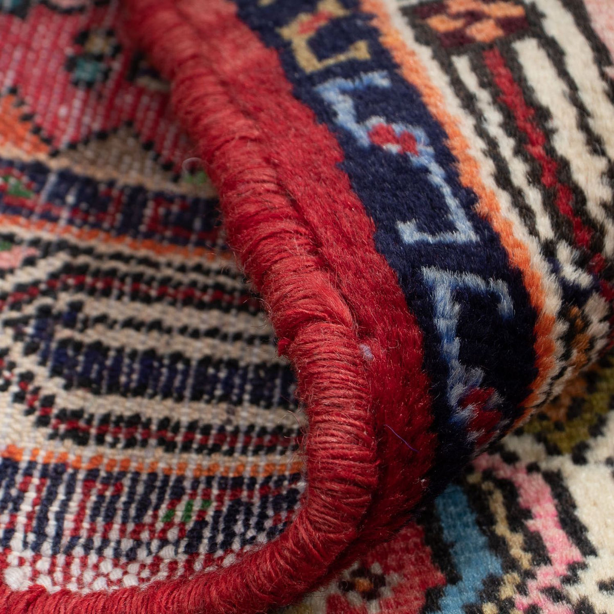 Tapis persan - Nomadic - 125 x 77 cm - rouge