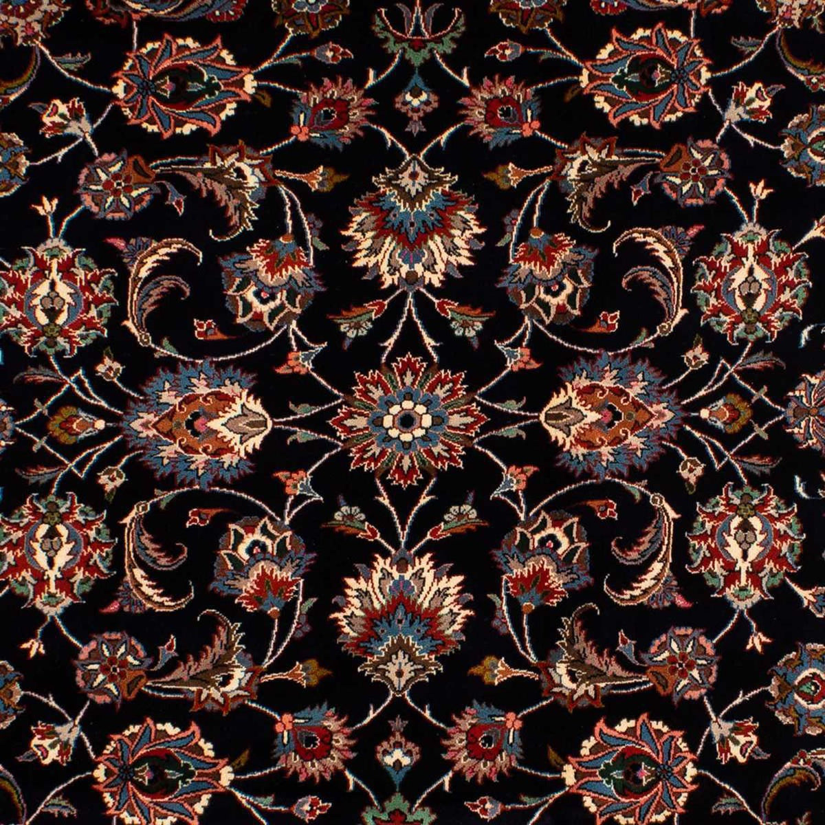 Tapis persan - Classique - 297 x 208 cm - bleu foncé