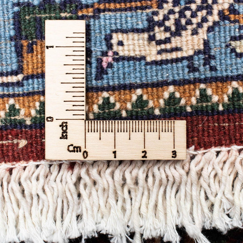 Tapis de couloir Tapis persan - Classique - 298 x 80 cm - rouge foncé