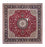 Tapis persan - Tabriz - Royal carré  - 300 x 297 cm - rouge foncé