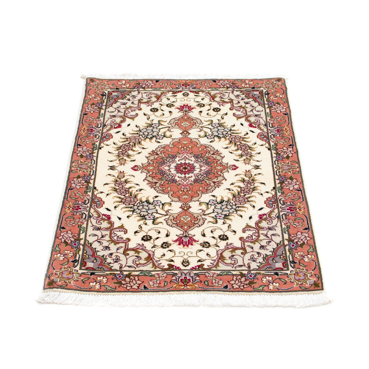 Tapis persan - Tabriz - Royal - 90 x 60 cm - beige