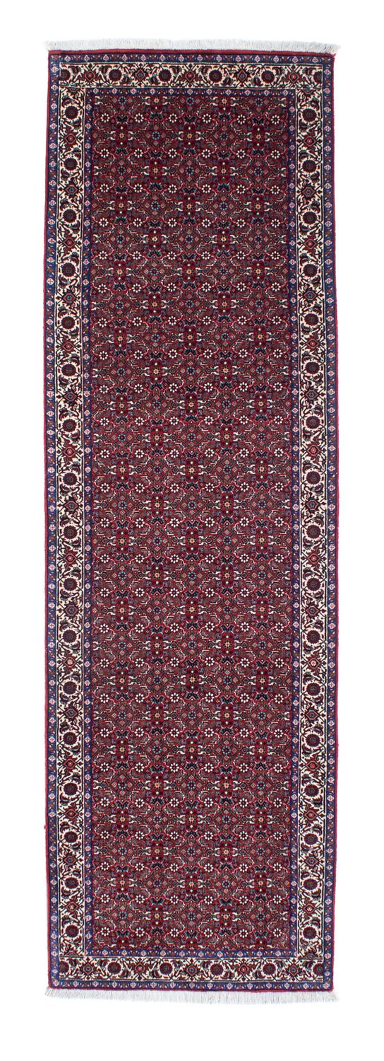 Tapis de couloir Tapis persan - Bidjar - 295 x 86 cm - rouille